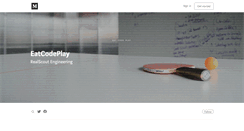 Desktop Screenshot of eatcodeplay.com
